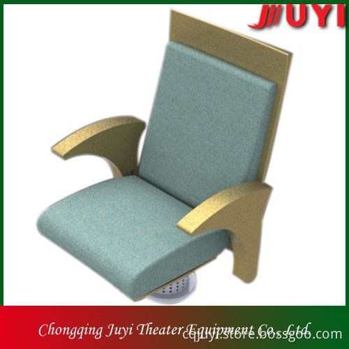JUYI 908-H Low Price Wooden Lecture Hall Chair With Wheels 650*610*580mm
